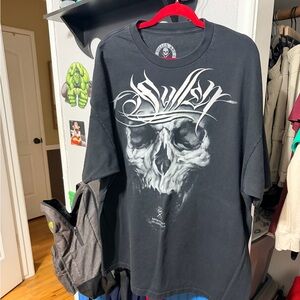 Men's Sullen Black Graphic T-Shirt